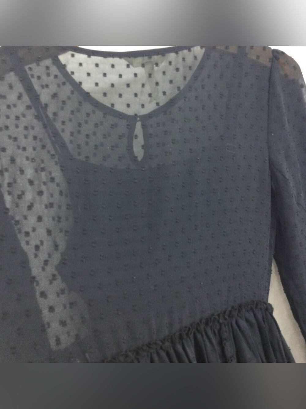 Charlie Swiss Dot Boho Black
Dress Size Medium
